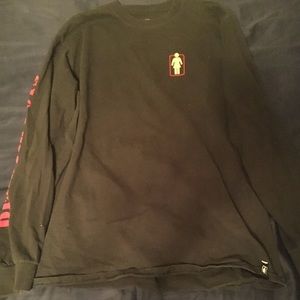 girl skateboards x beastie boys medium long sleeve